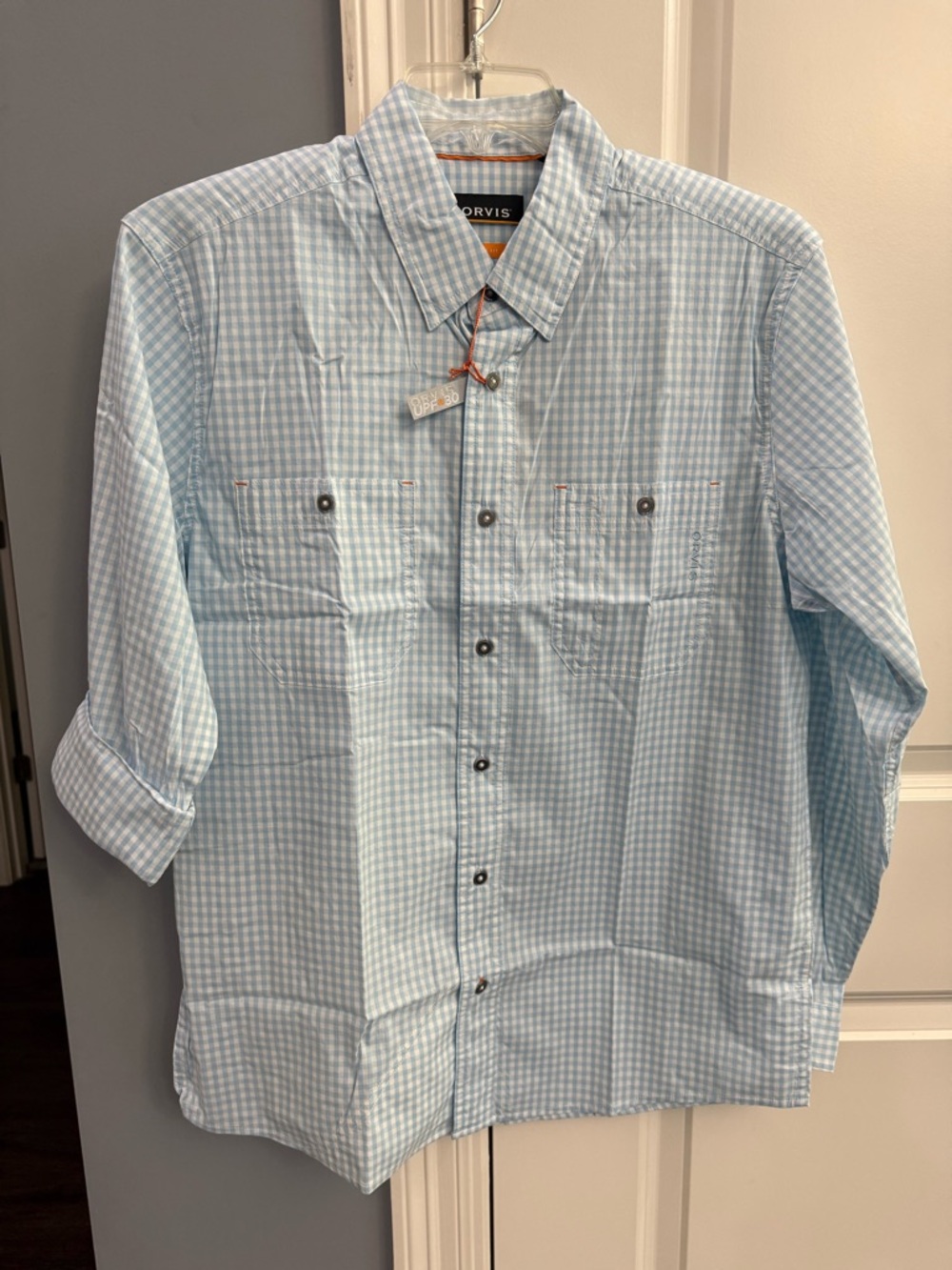 Orvis River Guide 2.0 Ling Sleeve Shirt Cloud Blue